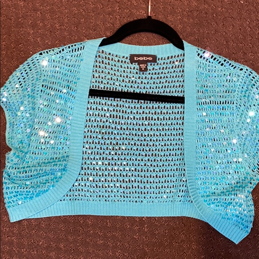 BEBE bolero top